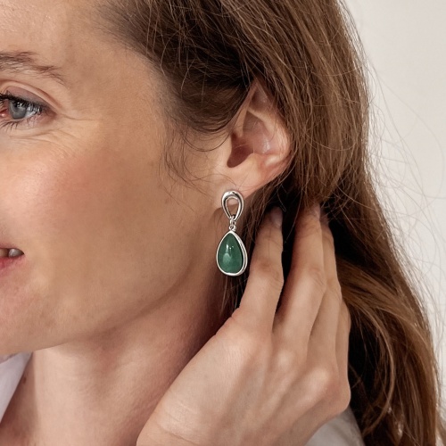 Серьги Possebon Q.Verde, A0381.17 S фото 4